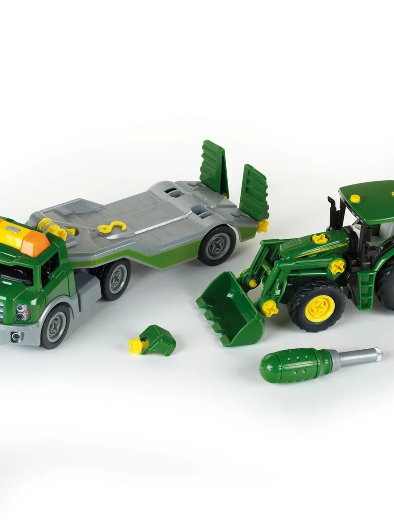 Camion + Tracteur John Deer   Jeu d'imitation   N/A