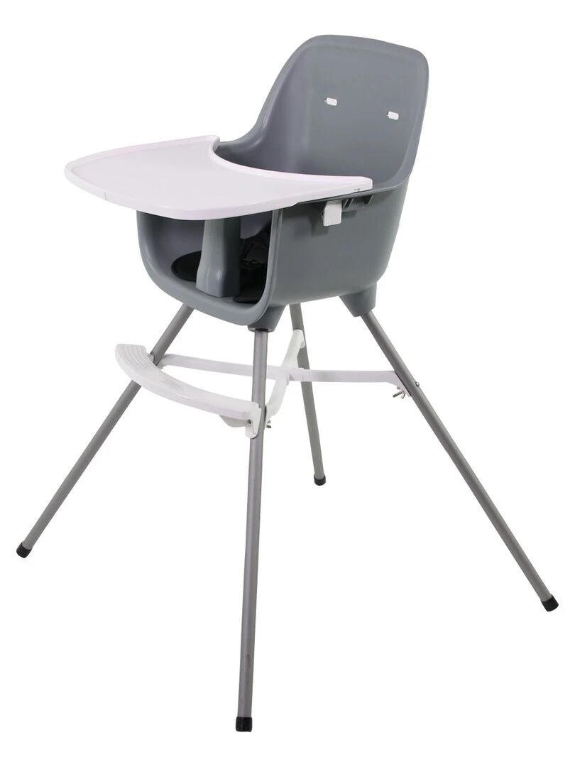 Chaise Haute Irene Dès 6 Mois Gris
