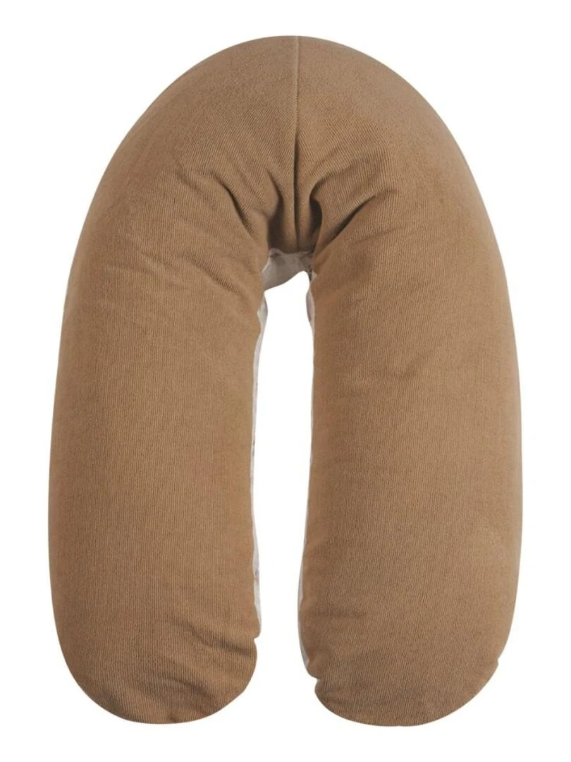 Tinéo   Coussin de maternité et d'allaitement éponge noisette   Marron noisette