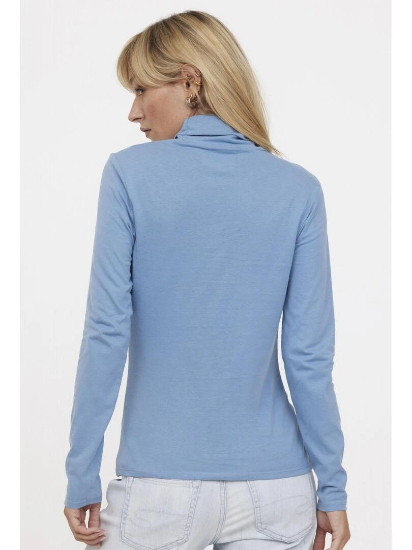 Lee Cooper   Pull manches longues coton slim ASLI   Gris Bleu