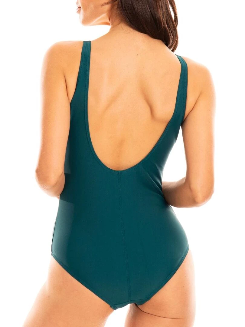 Maillot de bain 1 pièce sans armatures Chiara   Vert