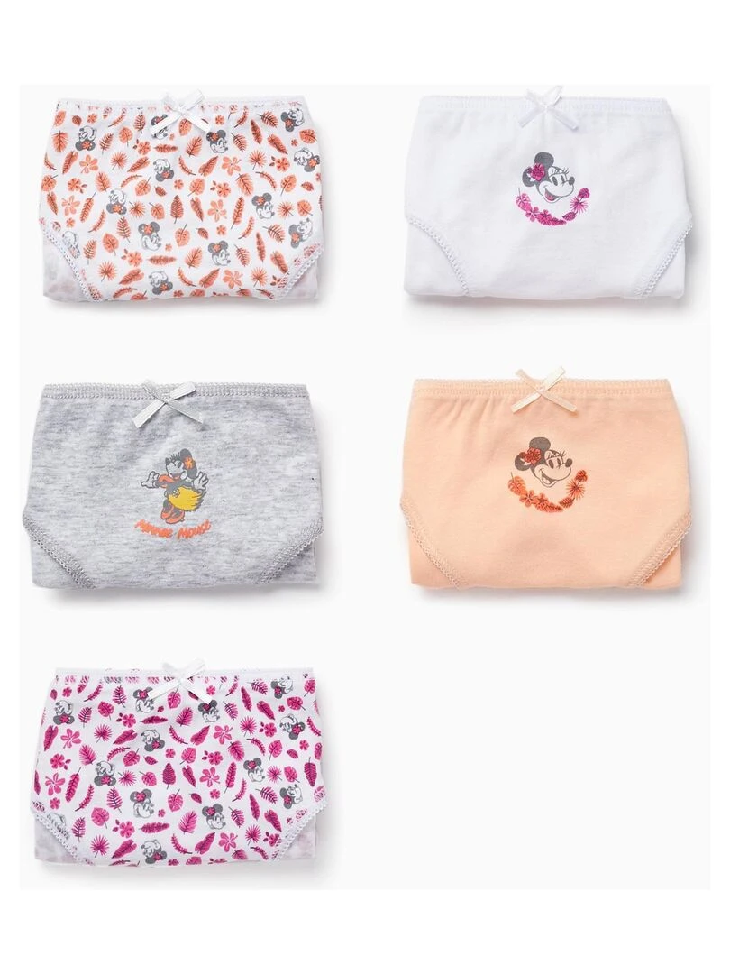 Pack 5 Culottes pour Fille 'Minnie' MINNIE Multicolore