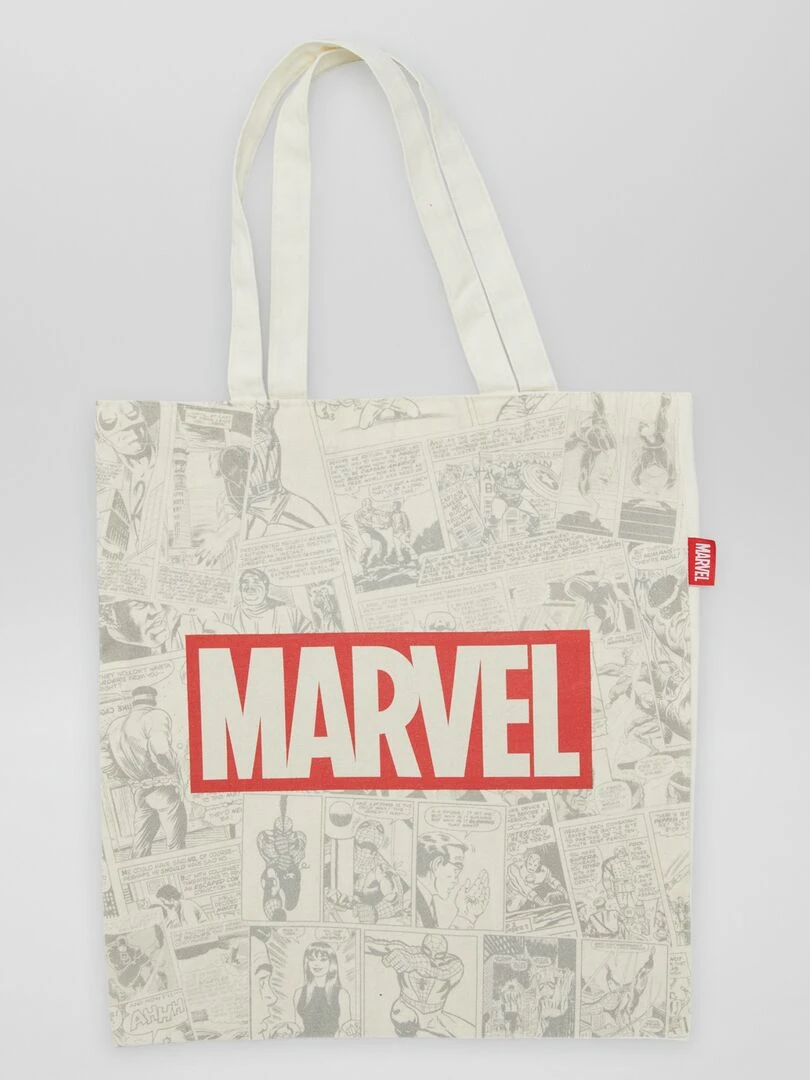Tote bag 'Marvel' Beige