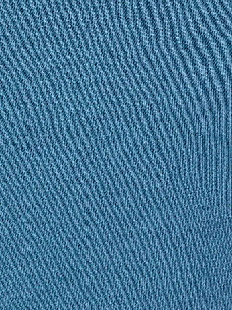 T shirt maille jersey Climatyl   Damart   Bleu pétrole