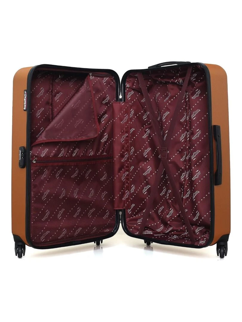 AMERICAN TRAVEL   VALISE L BRONX   Rouge brique