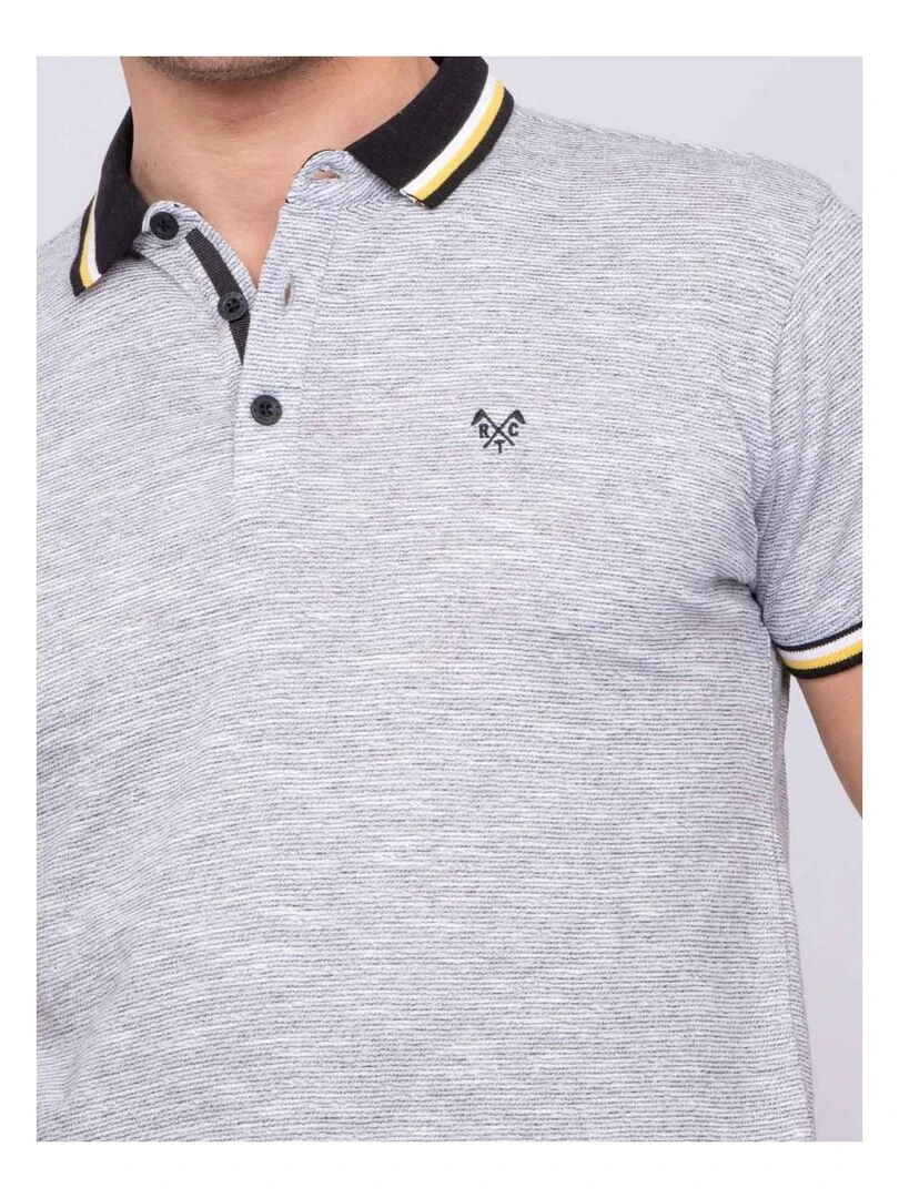 Polo pur coton PEXI   Noir