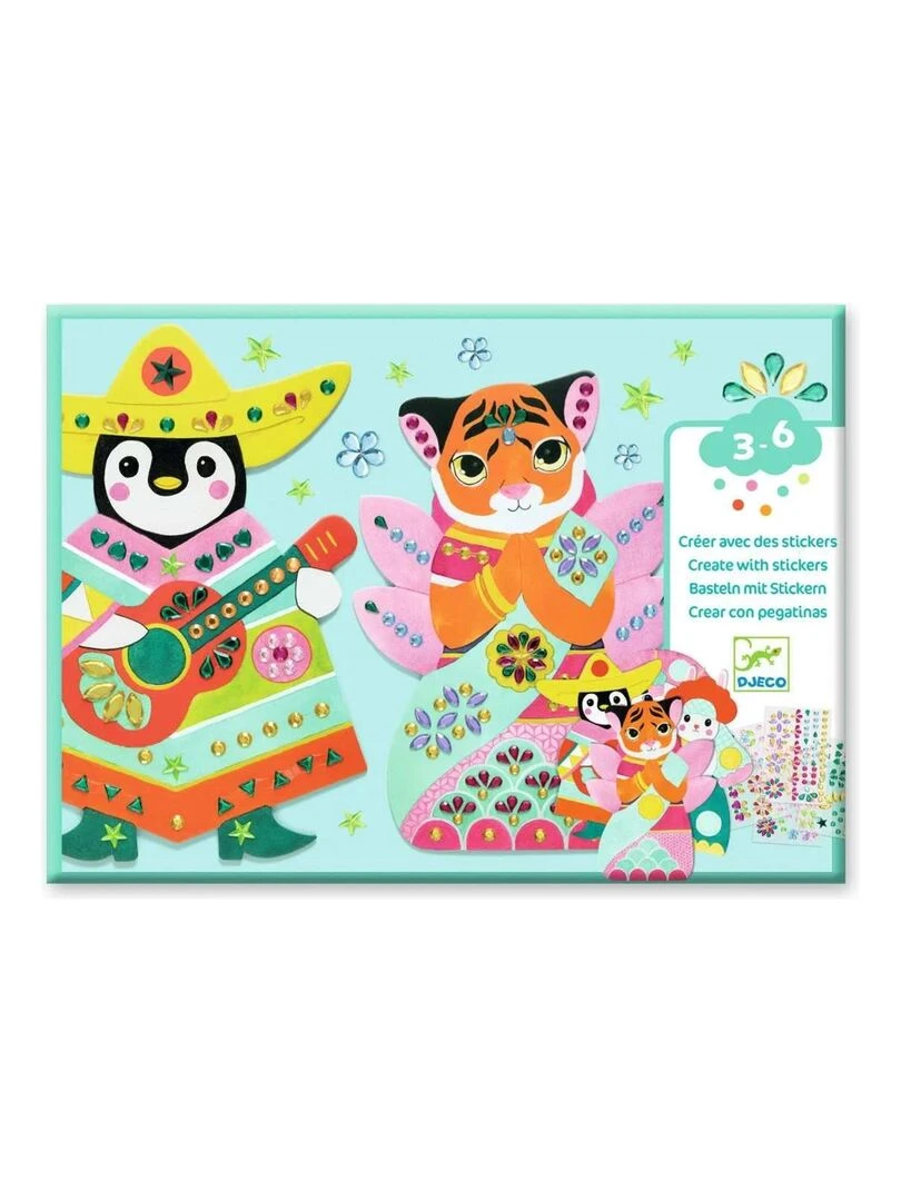 Créer avec des stickers Brillants N/A