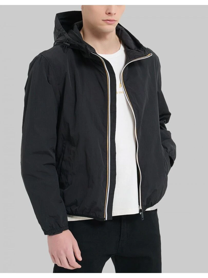Blouson a Capuche Kebello Noir Noir