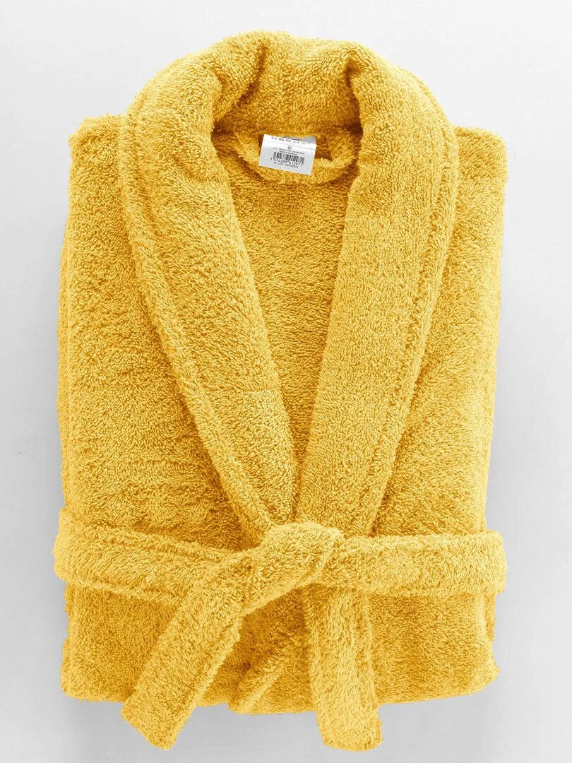 Peignoir Col Chale Collection Tendre bain Bleu foncé