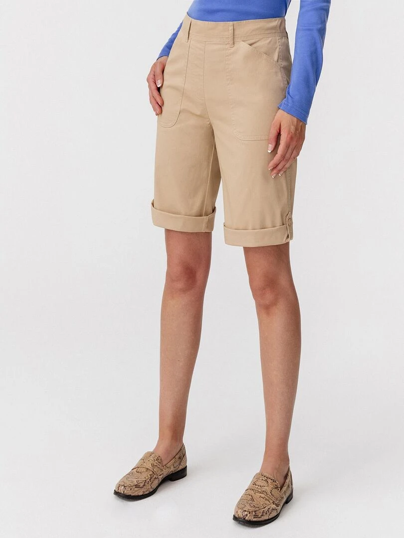 Bermuda transformable Damart Marron cappuccino