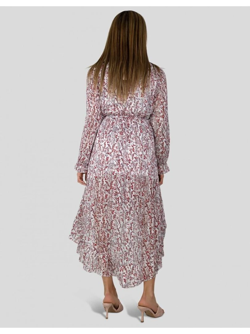 Robe longue Kebello   Blanc Blanc