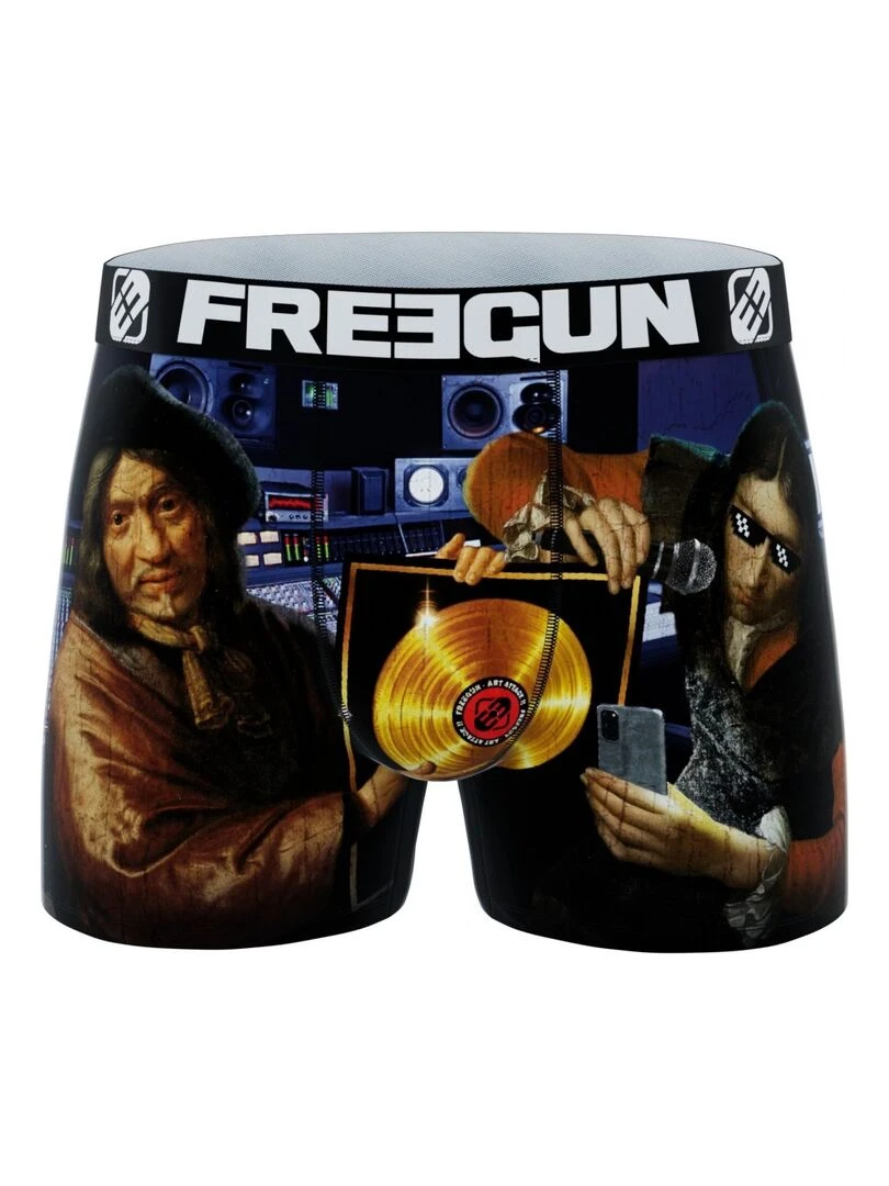 Lot de 4 boxers garçon Art Attack Freegun   Rouge