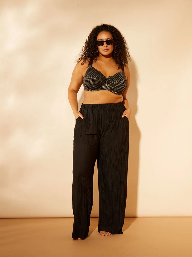Culotte de bain fantaisie   noir
