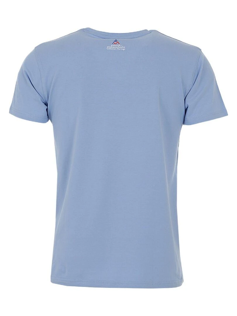 T shirt manches courtes homme CODA PEAK MOUNTAIN Bleu ciel