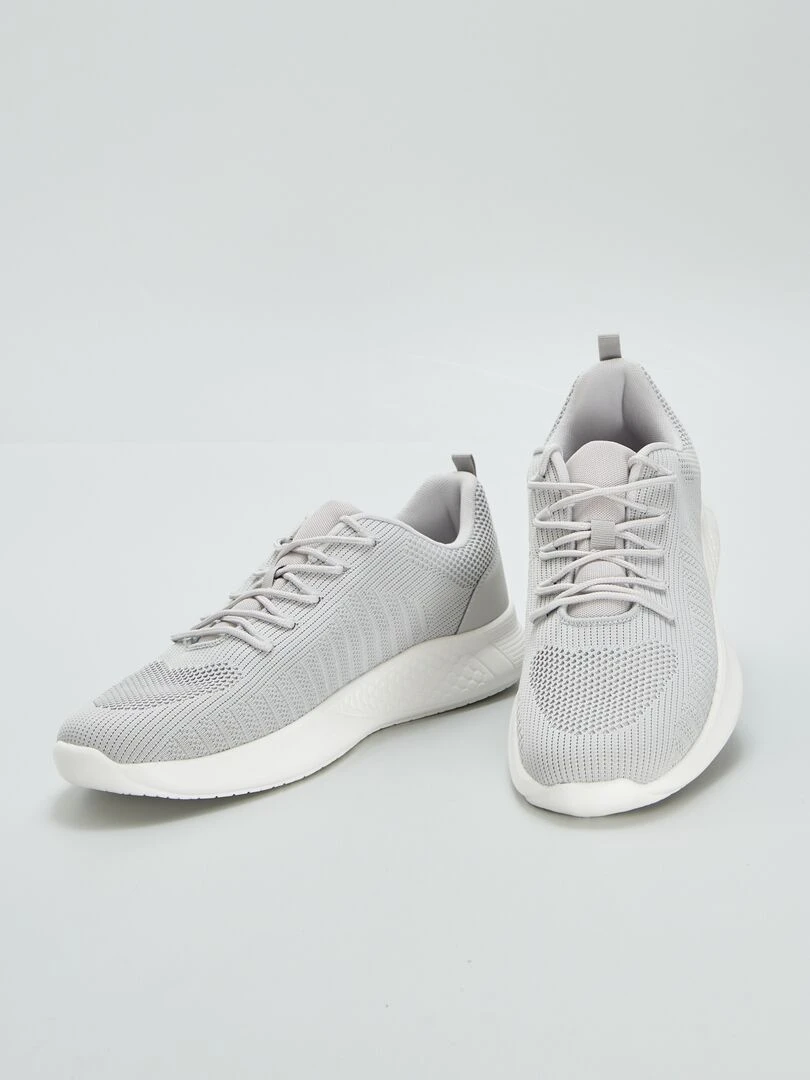 Baskets en mesh esprit running   Gris