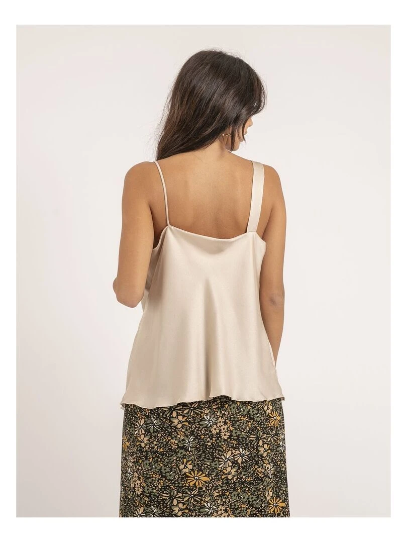 Caraco satin FELANA Beige