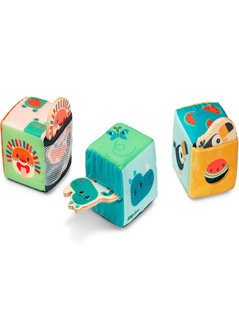 Cubes D'activités Cache Cache Jungle   N/A