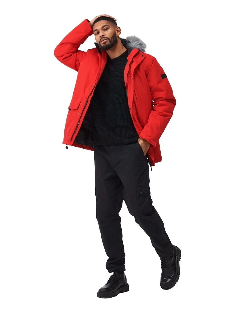 Regatta   Veste imperméable SALINGER   Rouge carmin