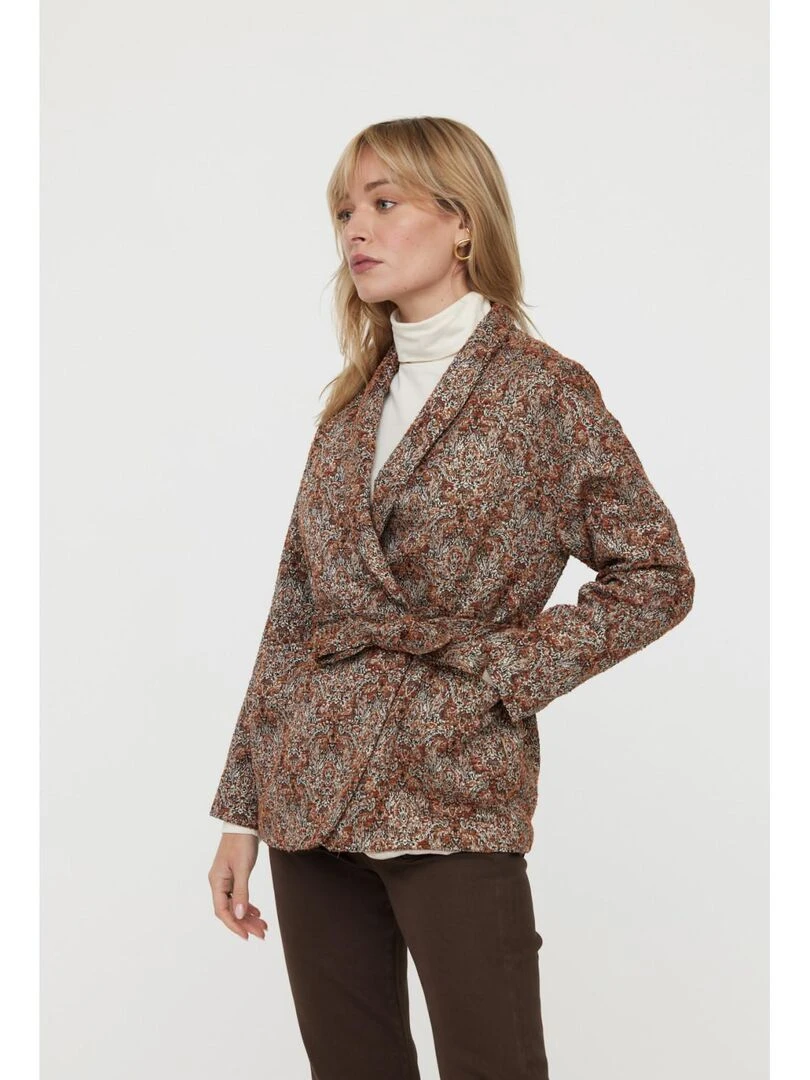 Lee Cooper Veste manches longues polyester regular FAPIA Marron