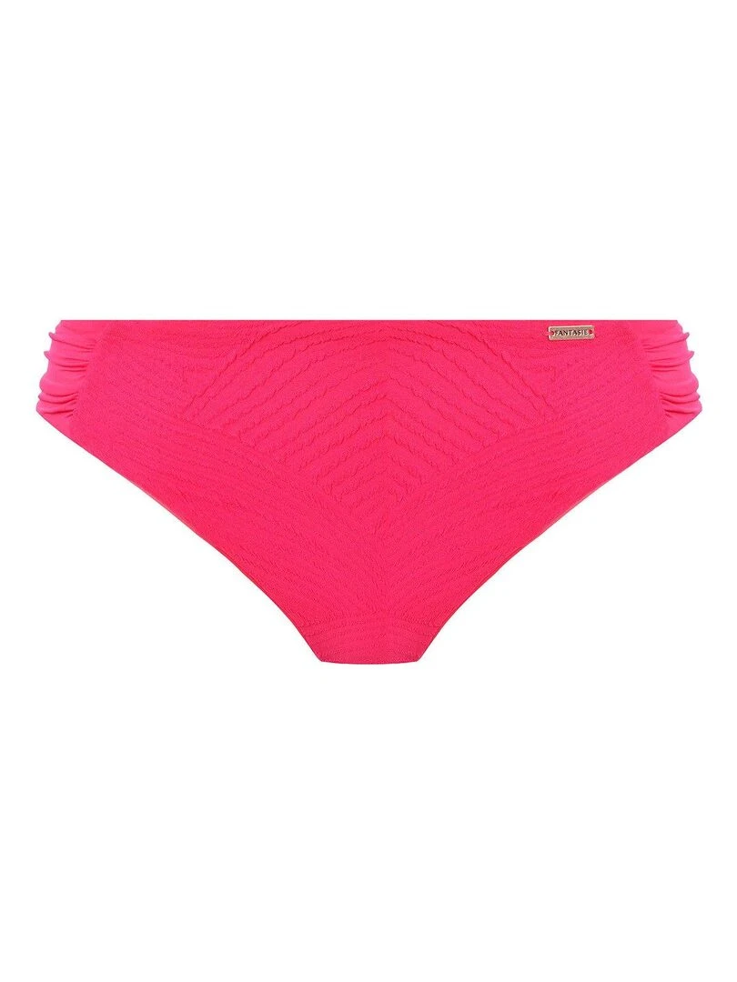 Bas de maillot de bain avec côtés plissés Ottawa   Rose