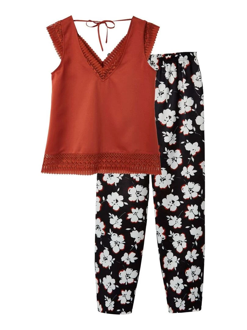 Pyjama COOKIE Camille Cerf & Pomm'Poire Noir