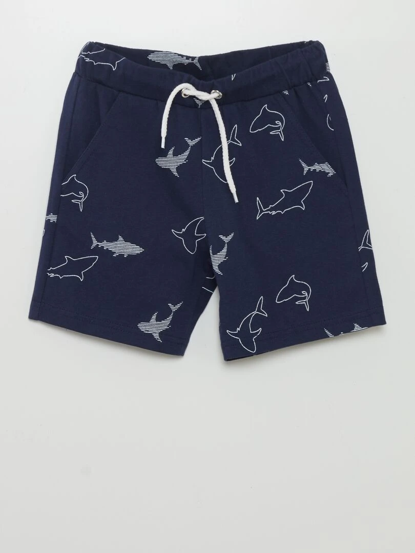 Lot de 3 shorts en jersey   Bleu