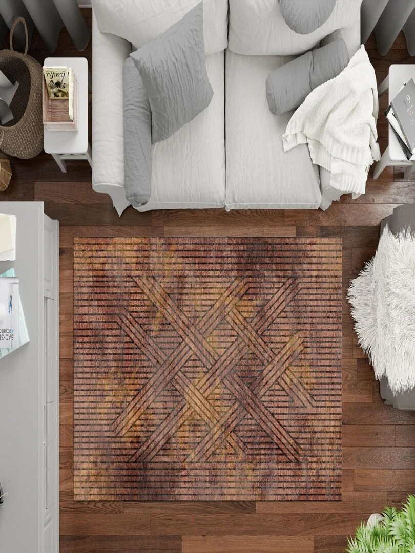 Tapis FISUN Orange   Orange