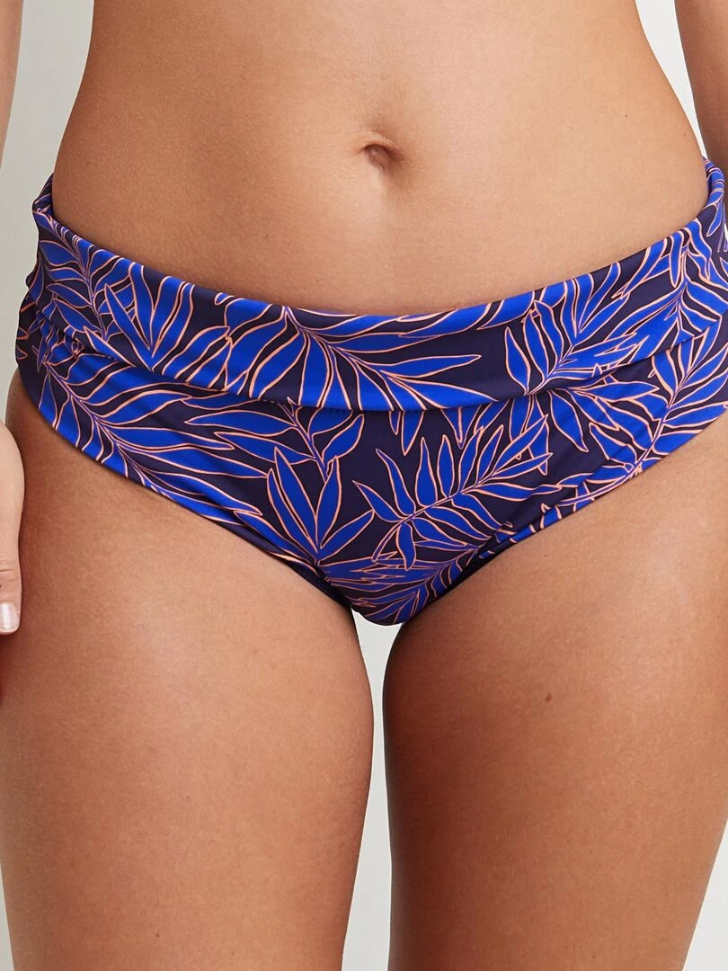 Maillot de bain culotte maxi Moon RougeGorge Lingerie Bleu Multicolore