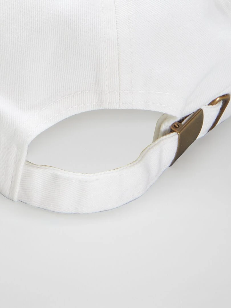 Casquette en toile 'Sunday'   Blanc