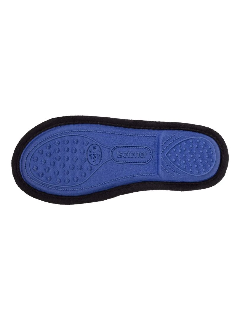 Chaussons mules plates Junior Noir   Noir