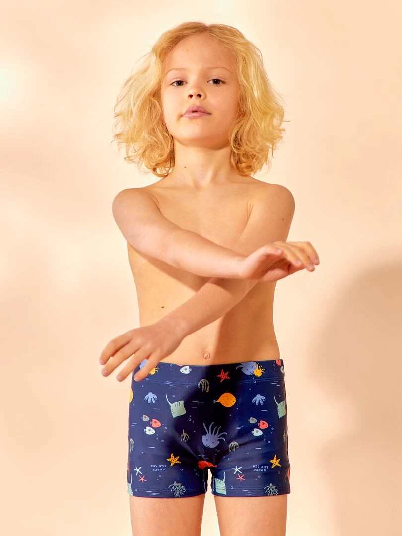 Lot de 2 boxers de bain Bleu