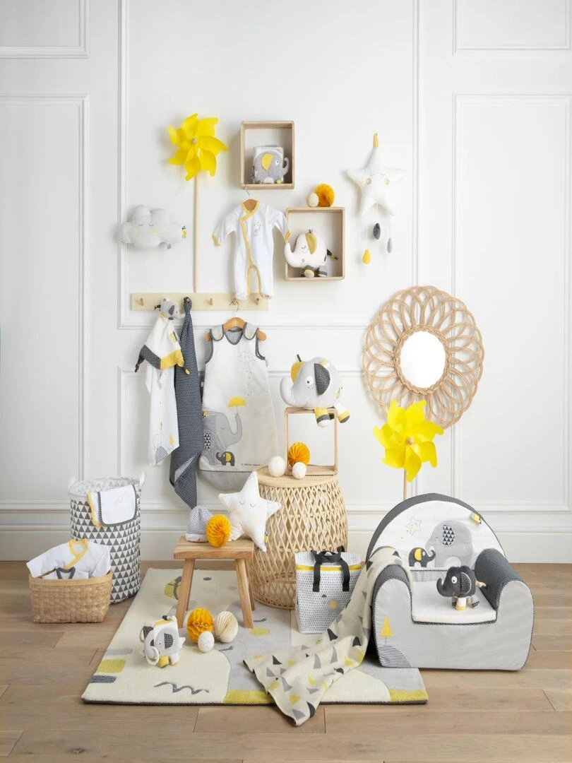 Bodies en coton lot de 2   SAUTHON   Blanc