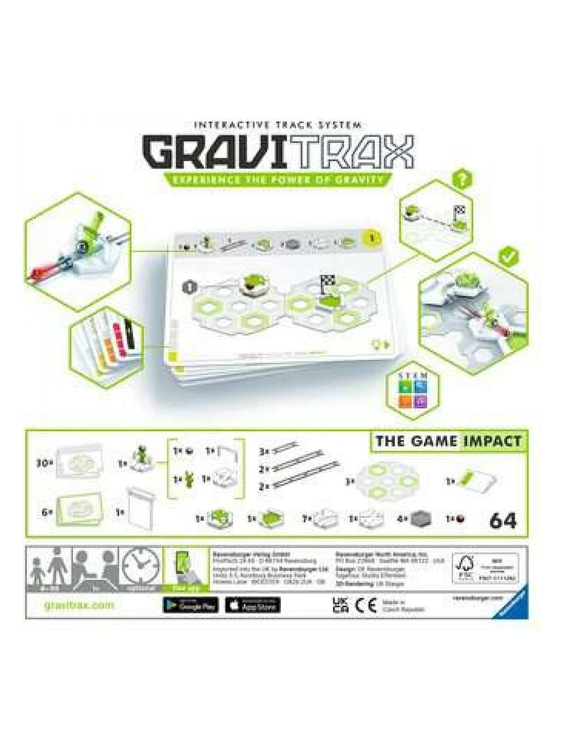 Gravitrax Challenge Impact Jeu De Billes   N/A