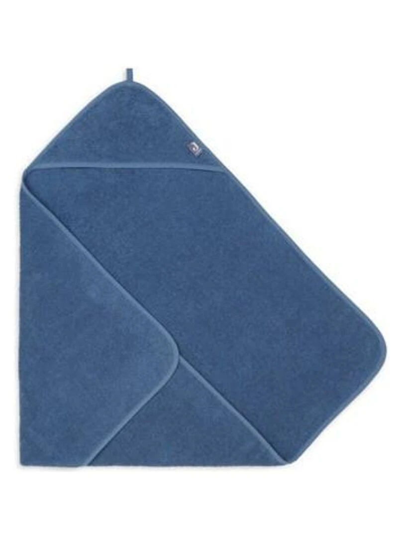 Cape de Bain Éponge 75x75cm Jeans Bleu   Jollein   Bleu
