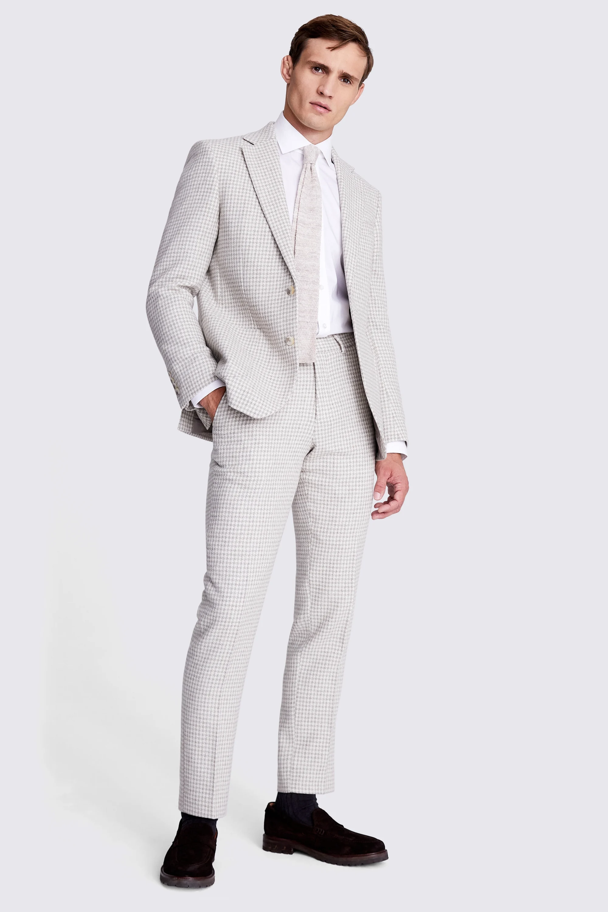 Ted Baker Tailored Fit Navy Check Jacket    Buy Online at Moss