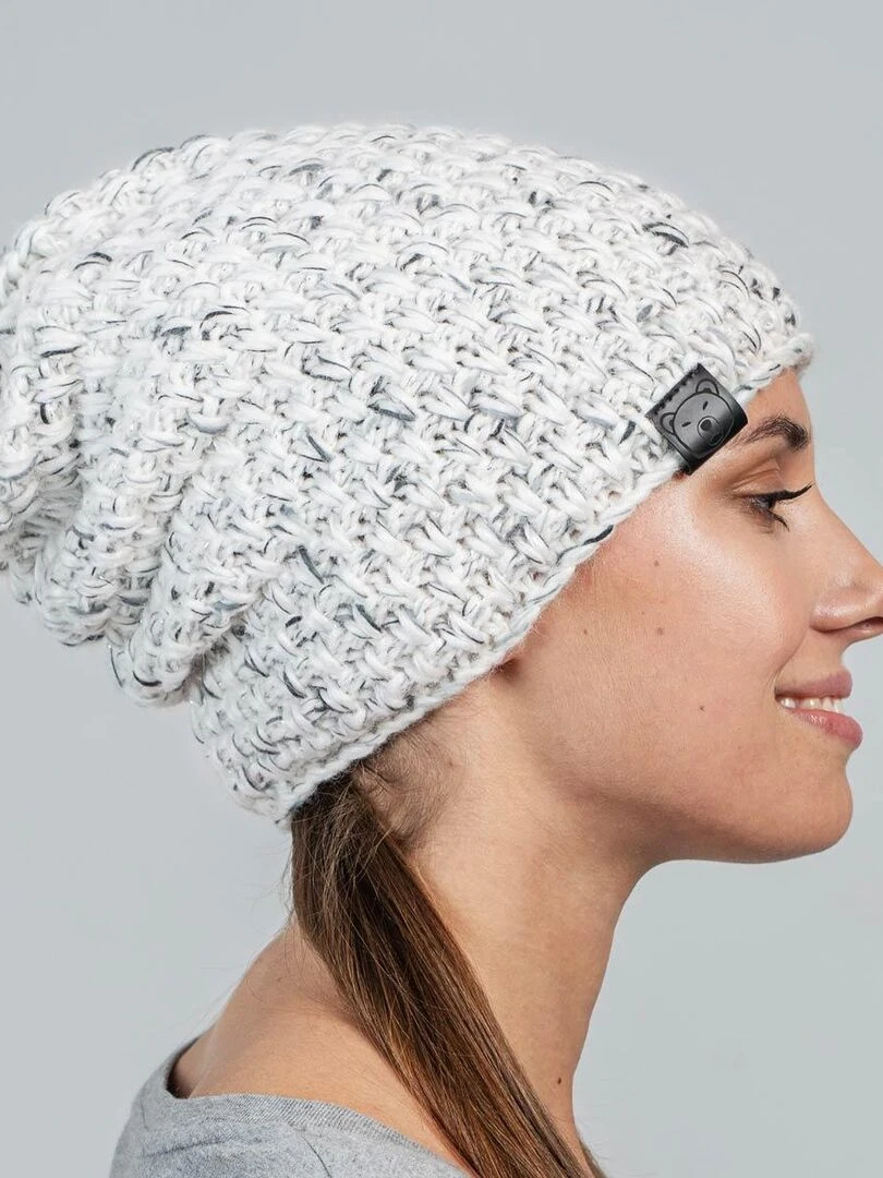 Bonnet Tricot Lumina Made in UE Blanc