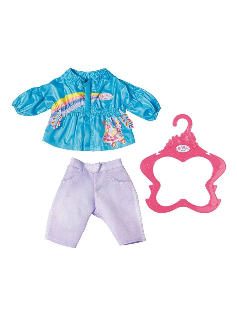 Baby Born Vêtement de poupée 43 cm Costume de Loisirs turquoise N/A
