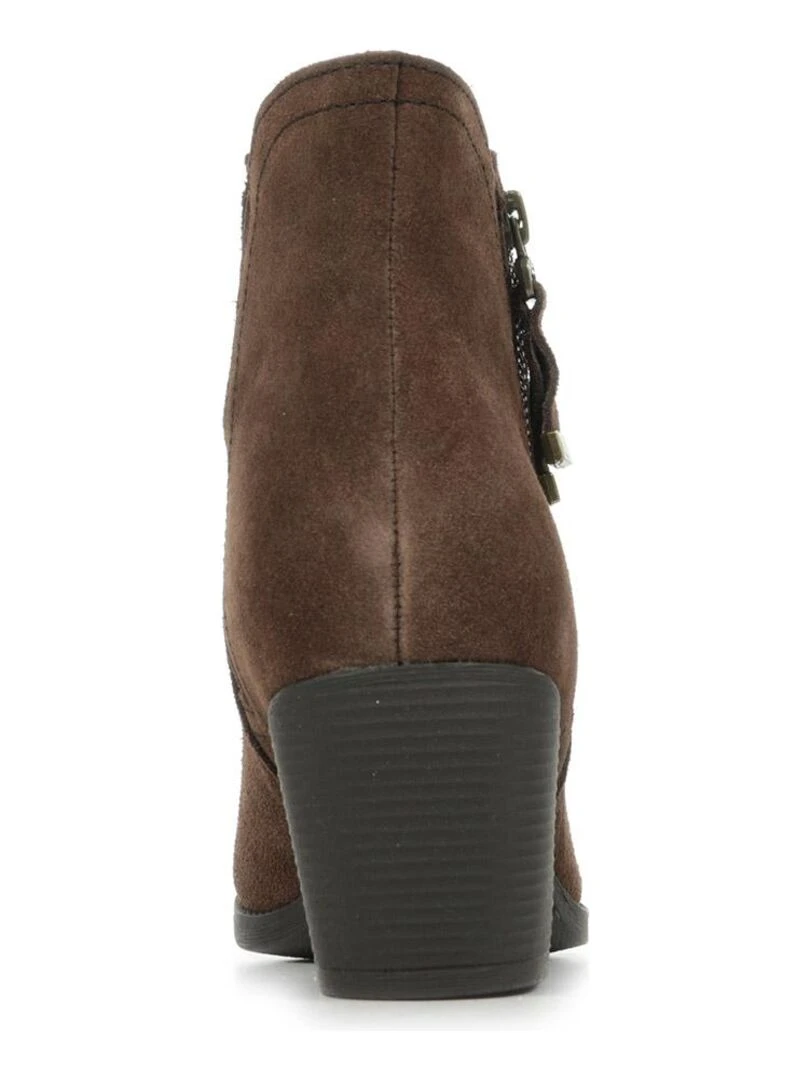 Bottines Skechers Taxi Weekend Plans   Marron