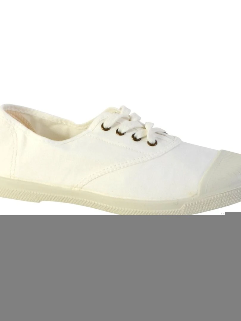 Tennis Lacet Natural World INGLES TINTADO ELAST. CORDONES 102 Blanc