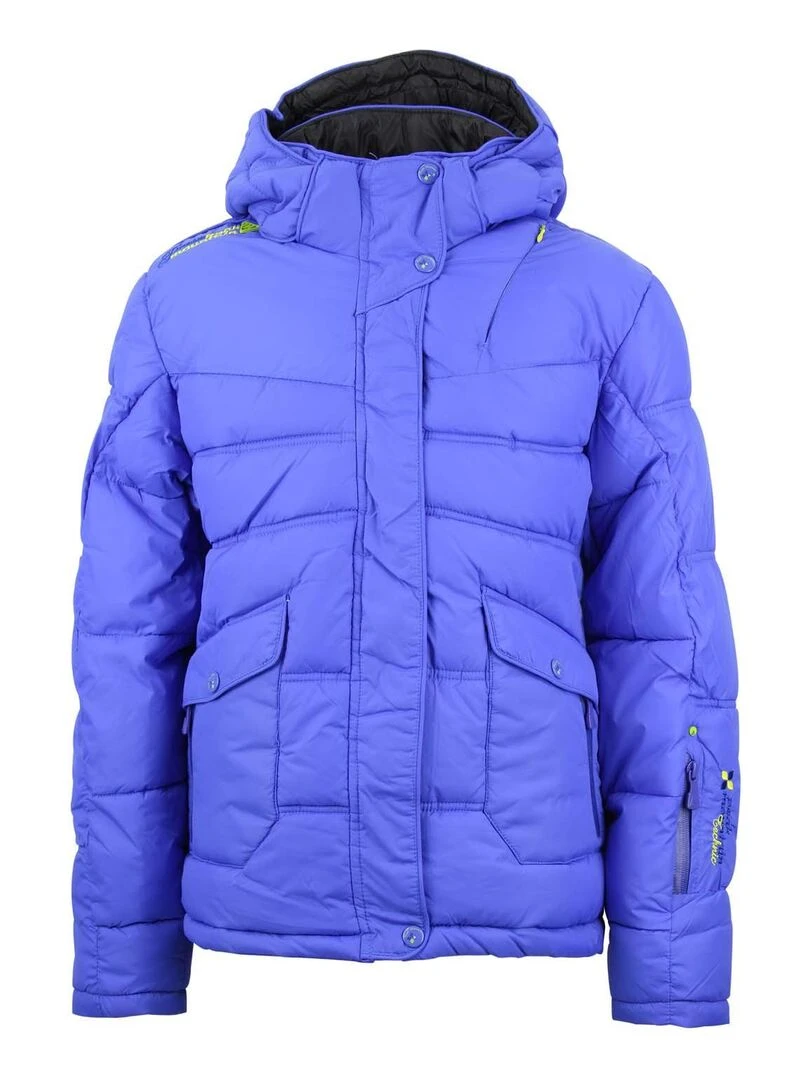 Doudoune de ski fille GANECY PEAK MOUNTAIN Bleu