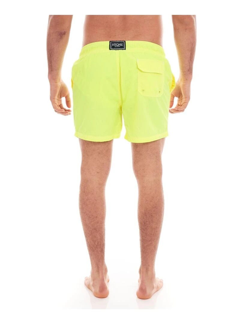SHORT DE BAIN GARYFLUO Jaune