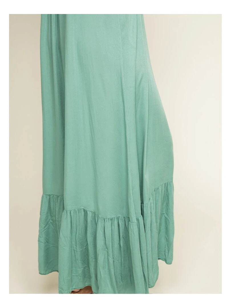 Robe longue ISTYLE   Vert