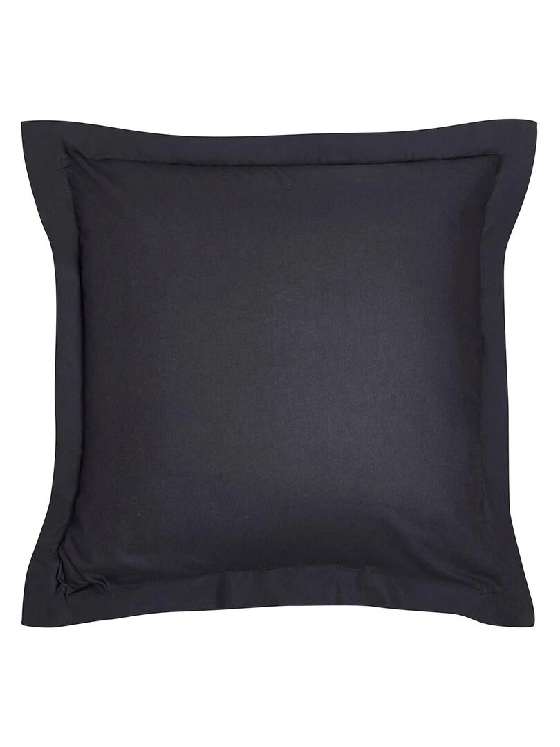 Taie d'oreiller volant 'ORGANIC' 'TODAY' Noir