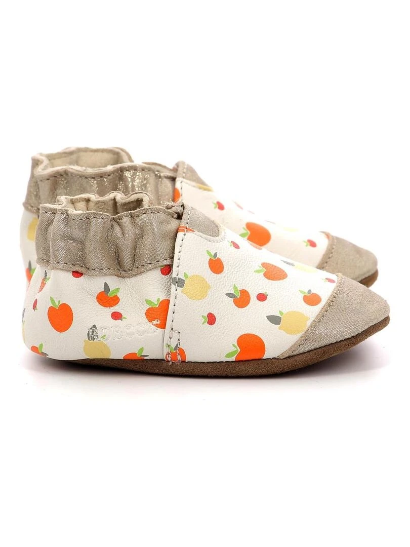 Chaussons Cuir Summer Juice Doré/or