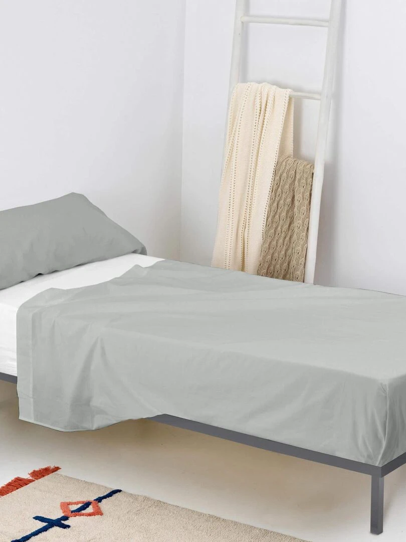 Drap housse Basic "Happyfriday"   Vert