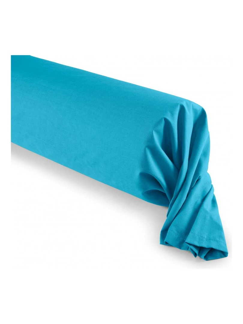 Univers Decor Taie De Traversin 45 X 185 Cm / 100% Coton 57 Fils/cm² Bleu turquoise