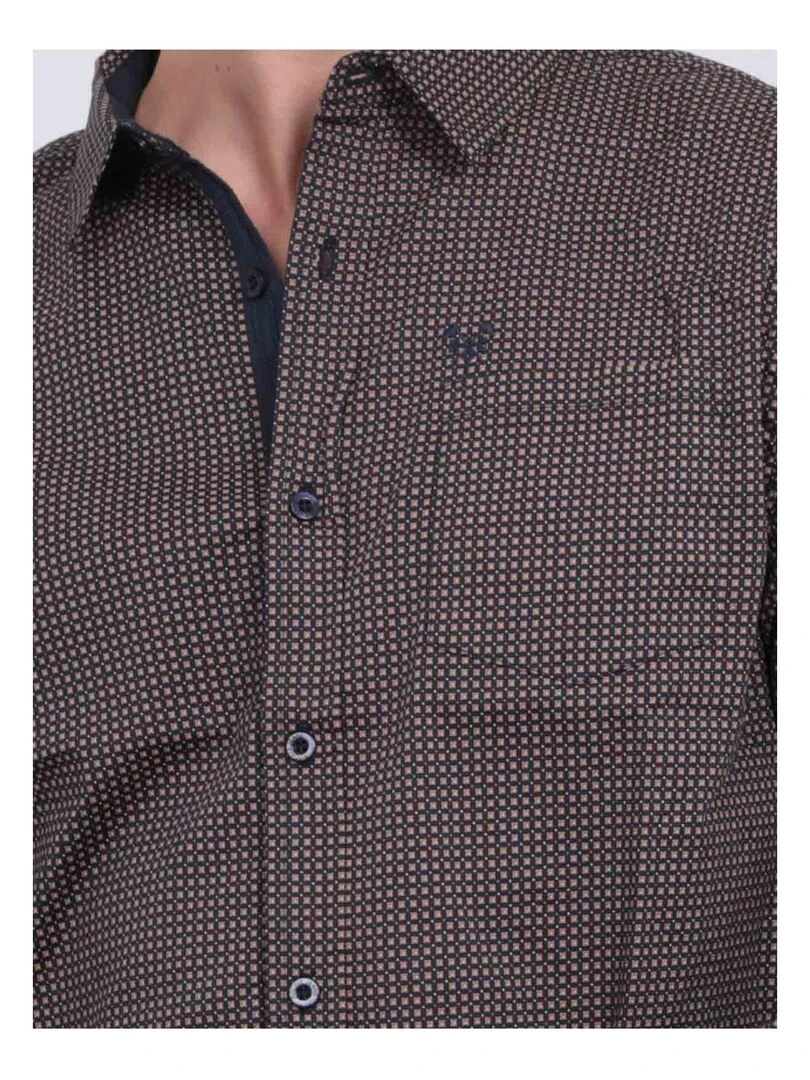 Chemise manches longues TORNADE   Bleu marine