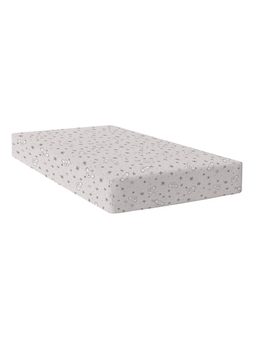Drap housse Baby koala "Happyfriday"   Blanc