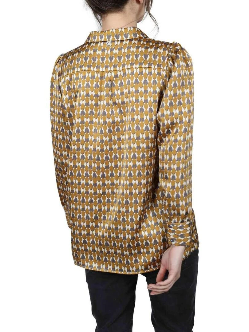 CHATTAWAK   Chemise droite   Jaune