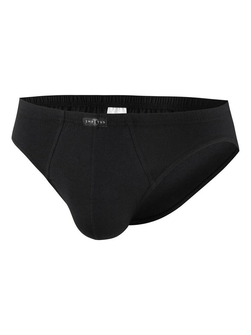 Slip confort en coton stretch Essentials   Noir